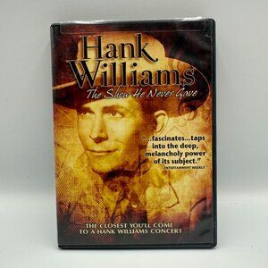Hank Williams The Show He Never Gave DVD NR Sneezy Waters Drama Echo Bridge